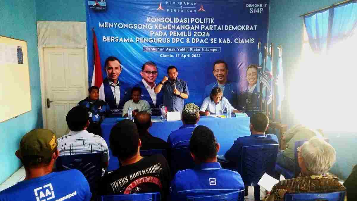 DPC Demokrat Ciamis Gelar Uji Kompetensi Bacaleg, Ini Harapan Anjar Asmara