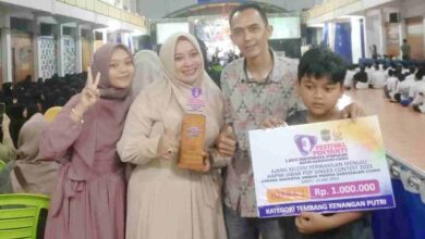 Fera Kartika Jadi Juara 1 Festival Penyanyi Lagu Indonesia Populer HAPMI Ciamis