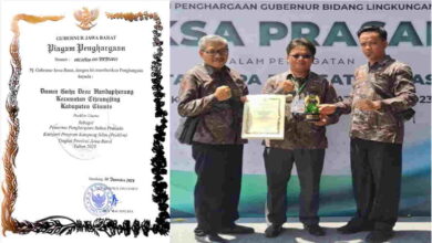 Lewat Proklim Guha, Desa Handapherang Ciamis Dapat Penghargaan dari Gubernur Jabar