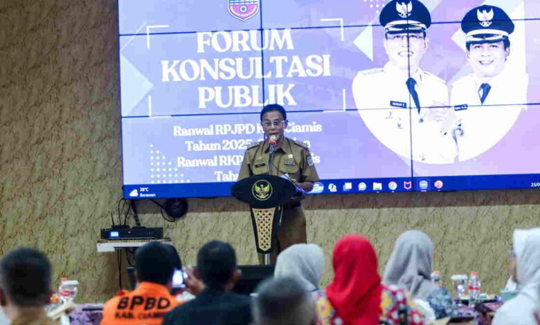 RPJPD Ciamis Tahun 2025-2045 Disusun untuk Ikut Wujudkan Indonesia Emas 2045