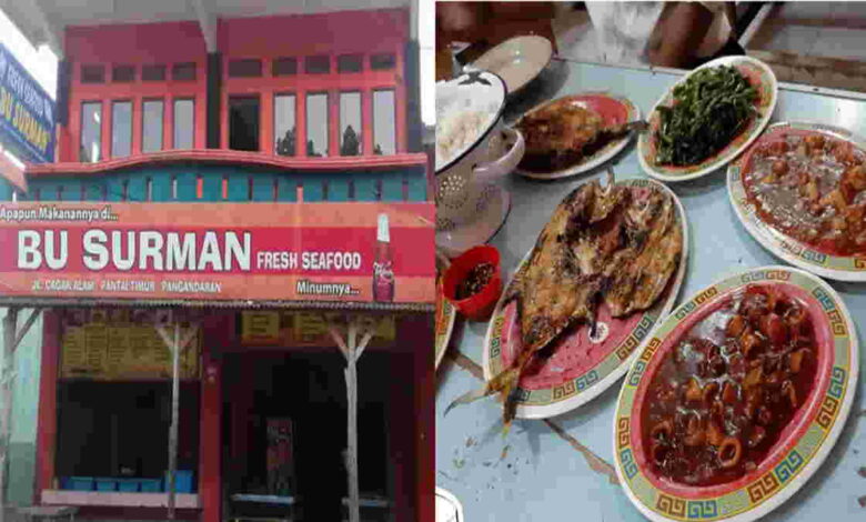Rumah Makan Bu Surman Pangandaran Surga Pecinta Seafood dengan Harga Terjangkau
