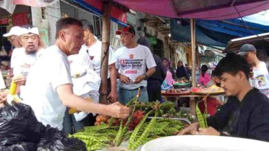 Iwan Bule Blusukan ke Pasar Ciamis
